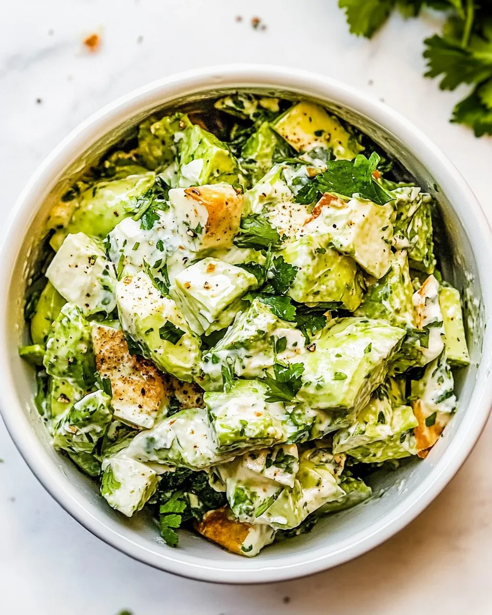 Classic Green Goddess Salad dish photo