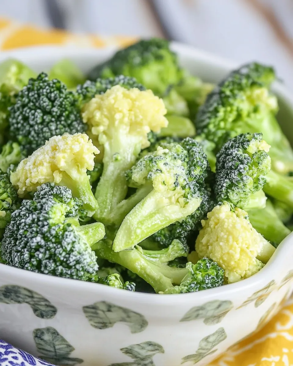 Delicious HOW TO COOK FROZEN BROCCOLI recipe image