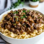 Easy Hamburger Stroganoff photo