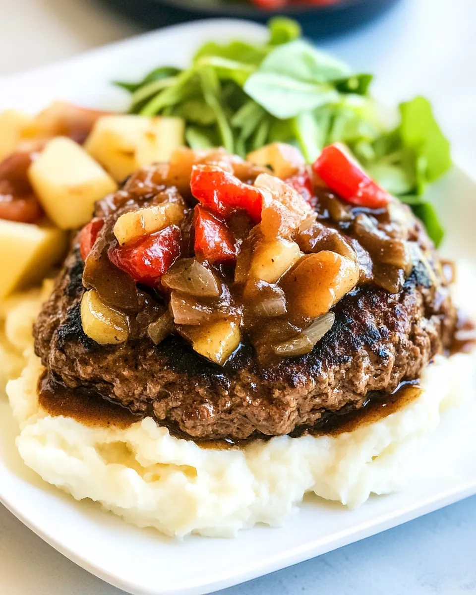 Easy Hawaiian Hamburger Steak Recipe recipe photo
