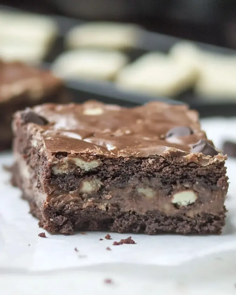 Homemade Healthier Chocolate Gooey Cake Bars recipe photo