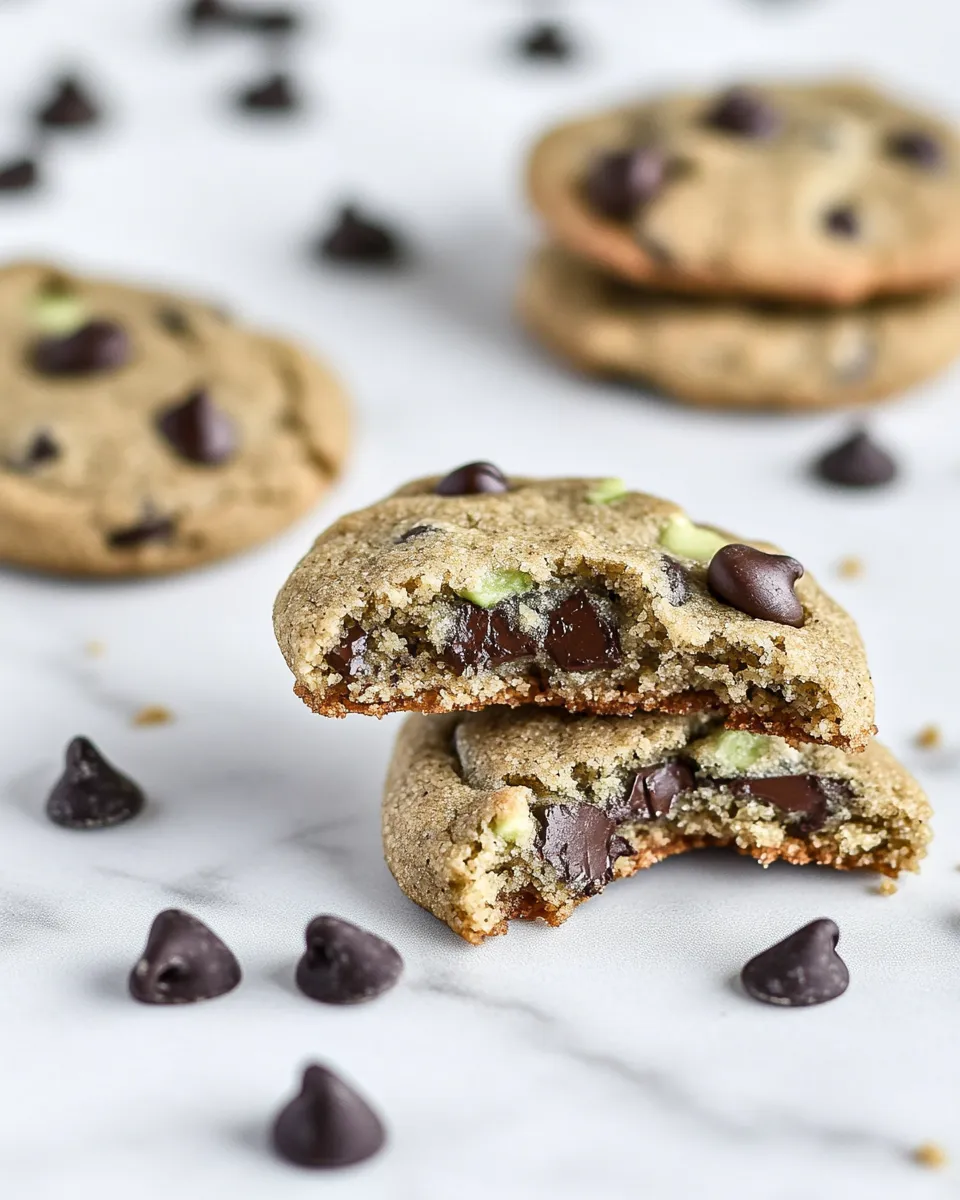 Delicious Healthy Chocolate Chip-Avocado Cookies (Gluten-Free) photo