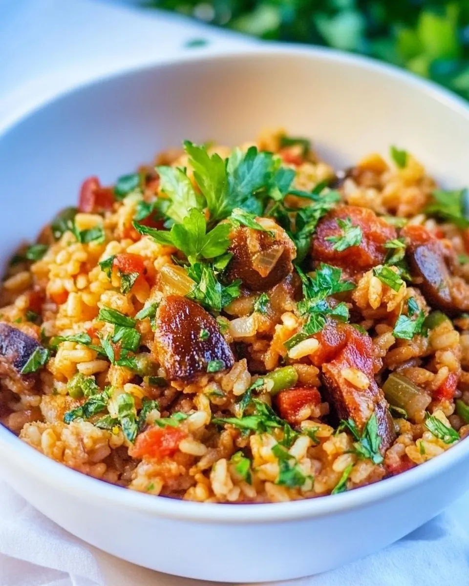 Classic Healthy Jambalaya Recipe image