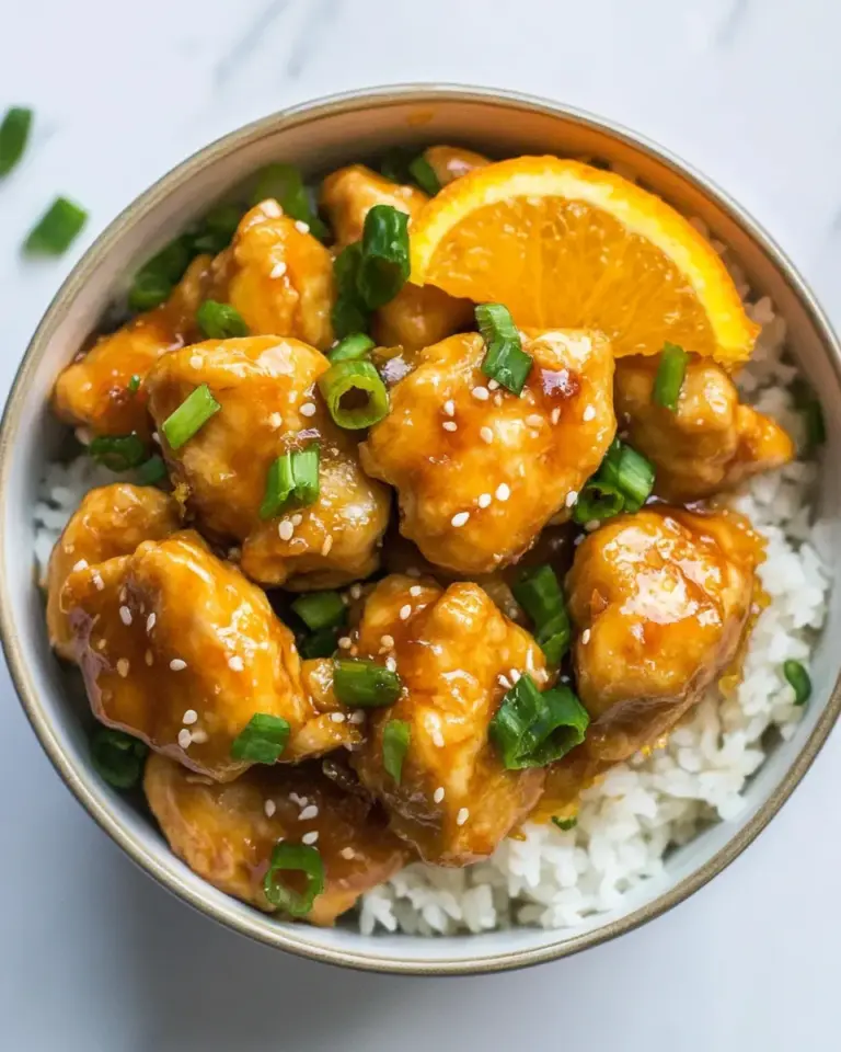 Homemade Healthy Orange Chicken recipe photo