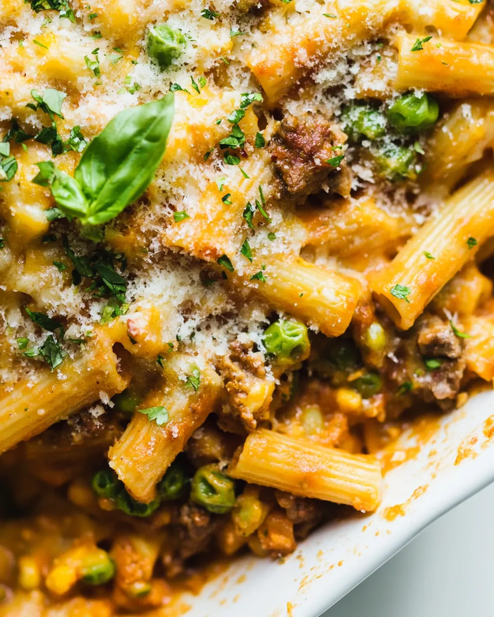 Delicious Healthy Pasta Bake shot