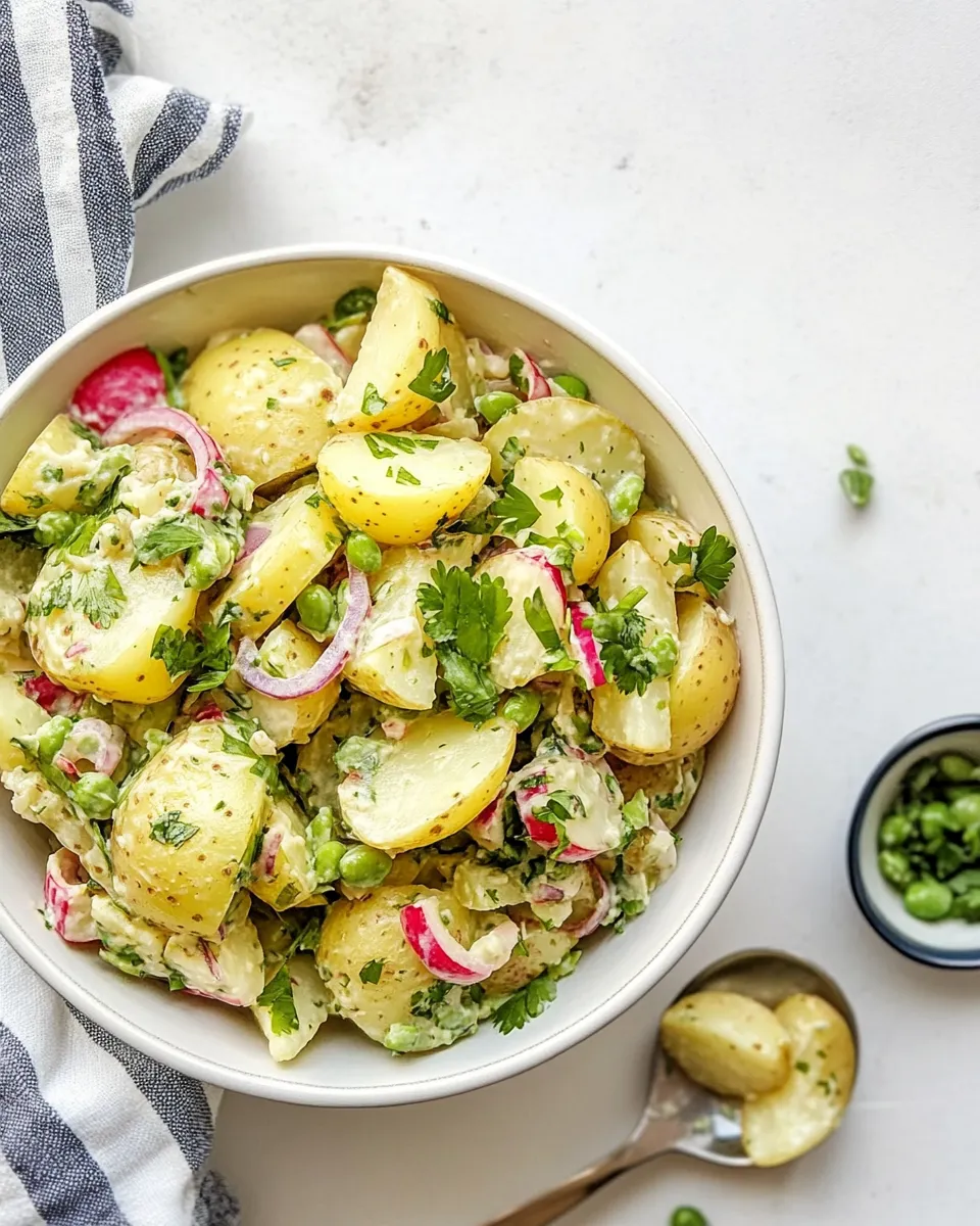 Homemade Healthy Potato Salad recipe photo