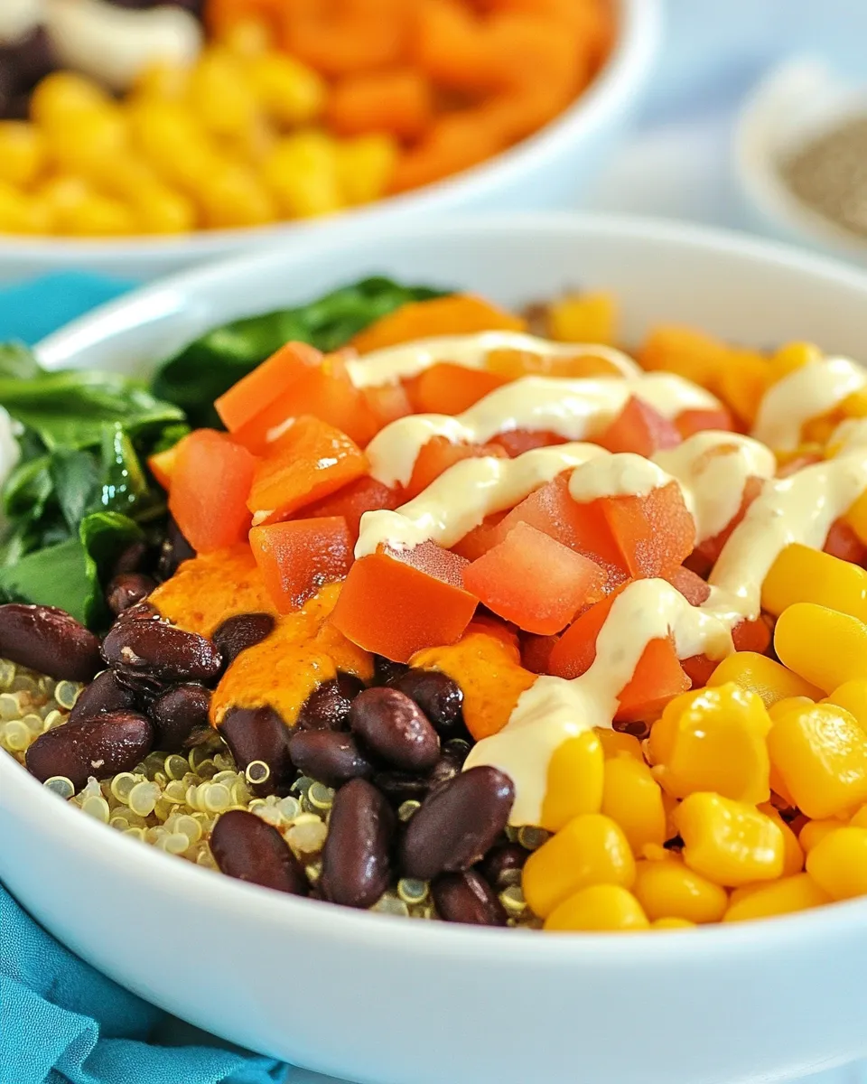 Delicious Healthy Quinoa Burrito Bowl dish photo