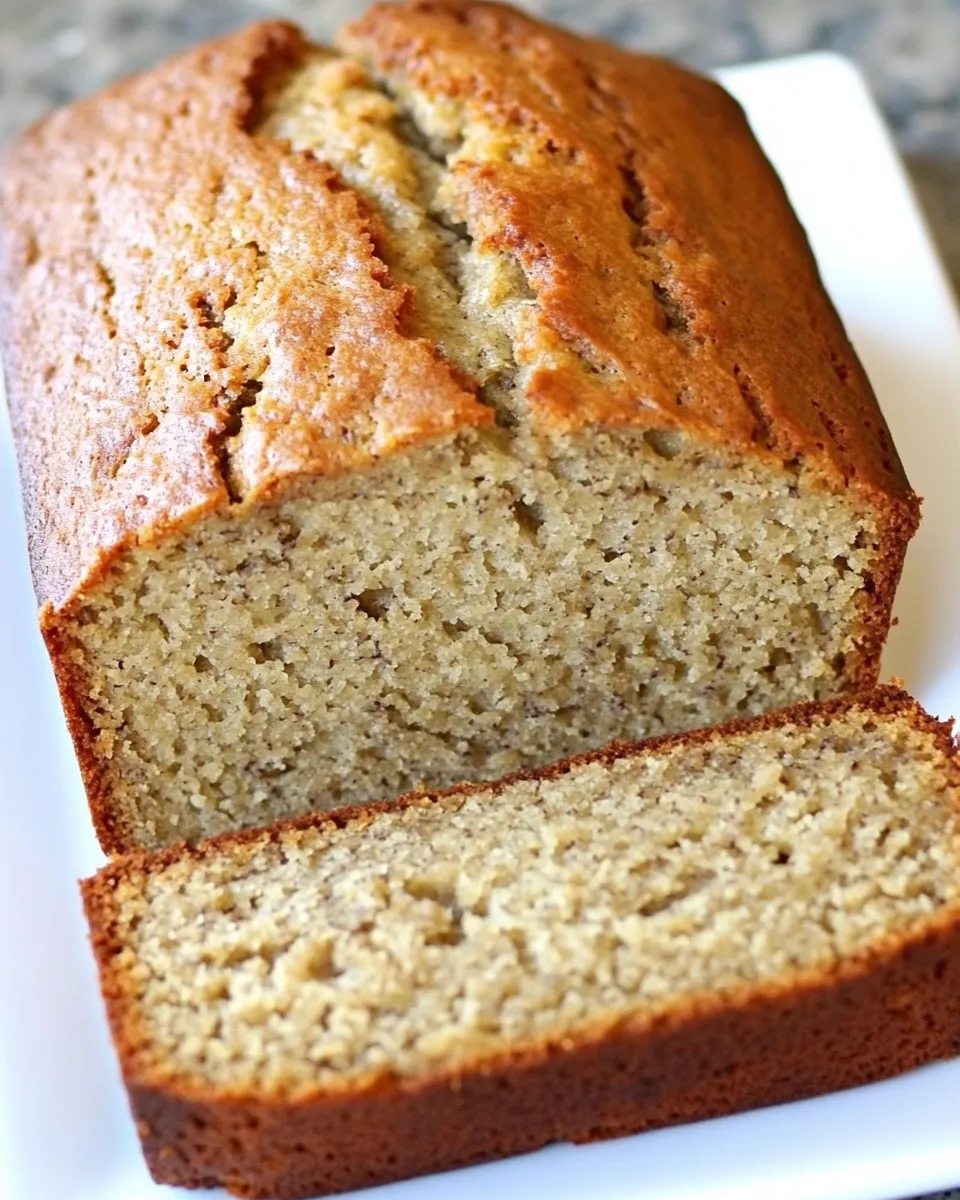 Easy Heavenly Healthy Banana Bread recipe photo
