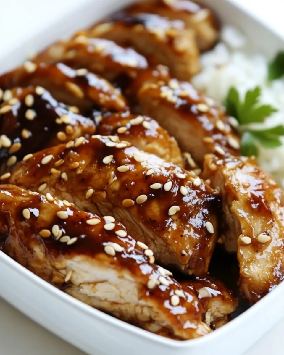 Classic Hoisin Sriracha Chicken dish photo