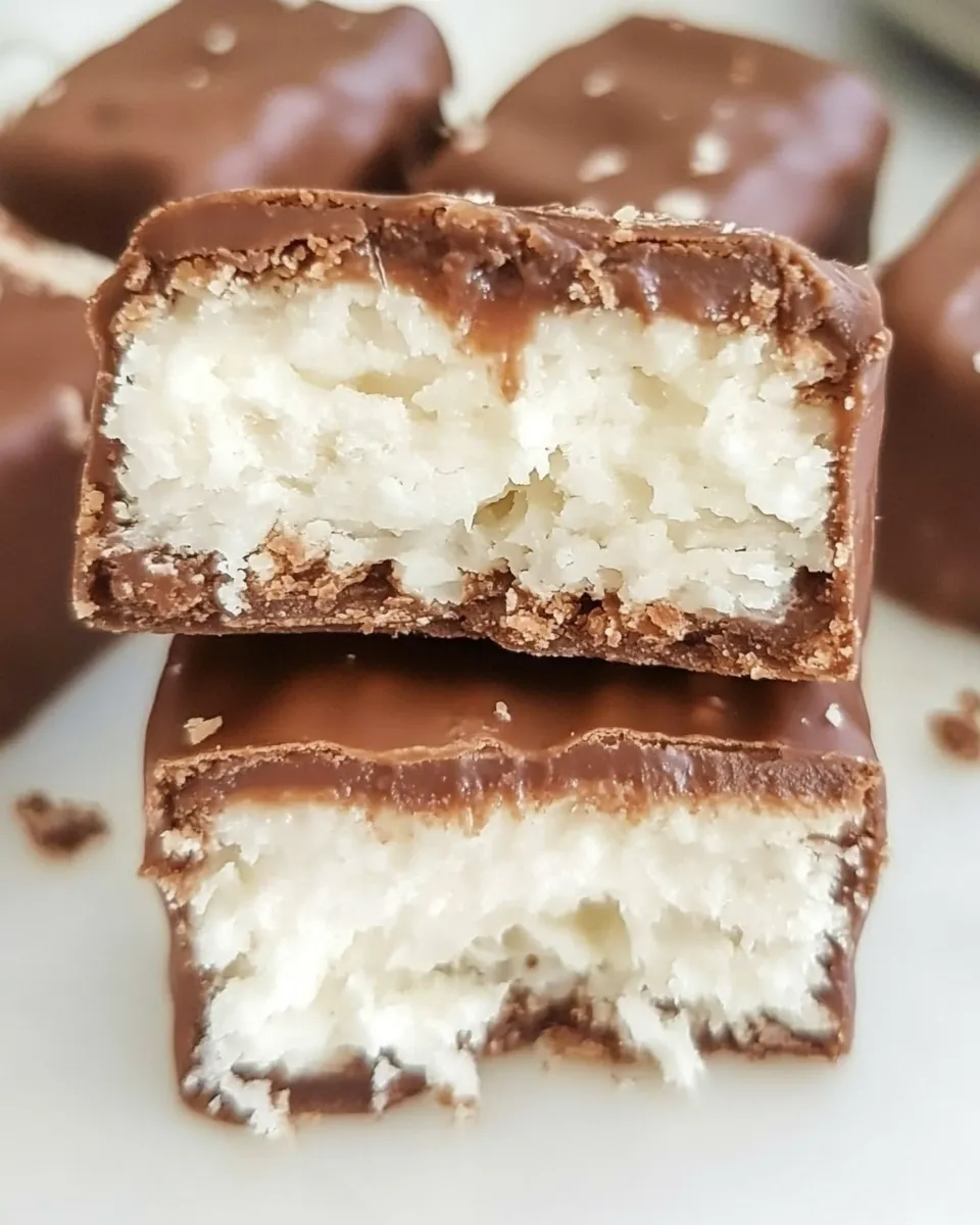Delicious Homemade Bounty Bars photo