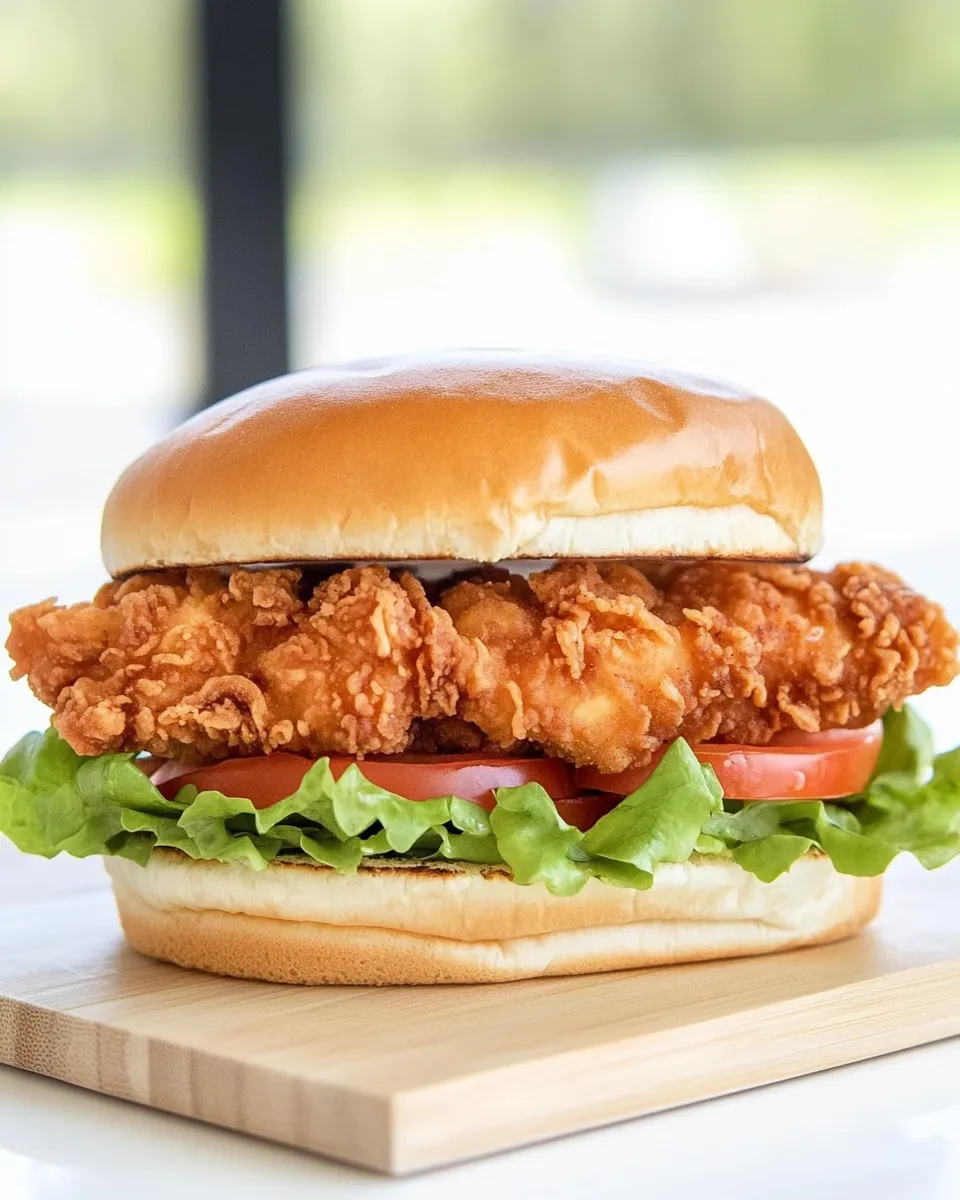 Easy Homemade Burger King BK Royal Crispy Chicken Sandwich picture
