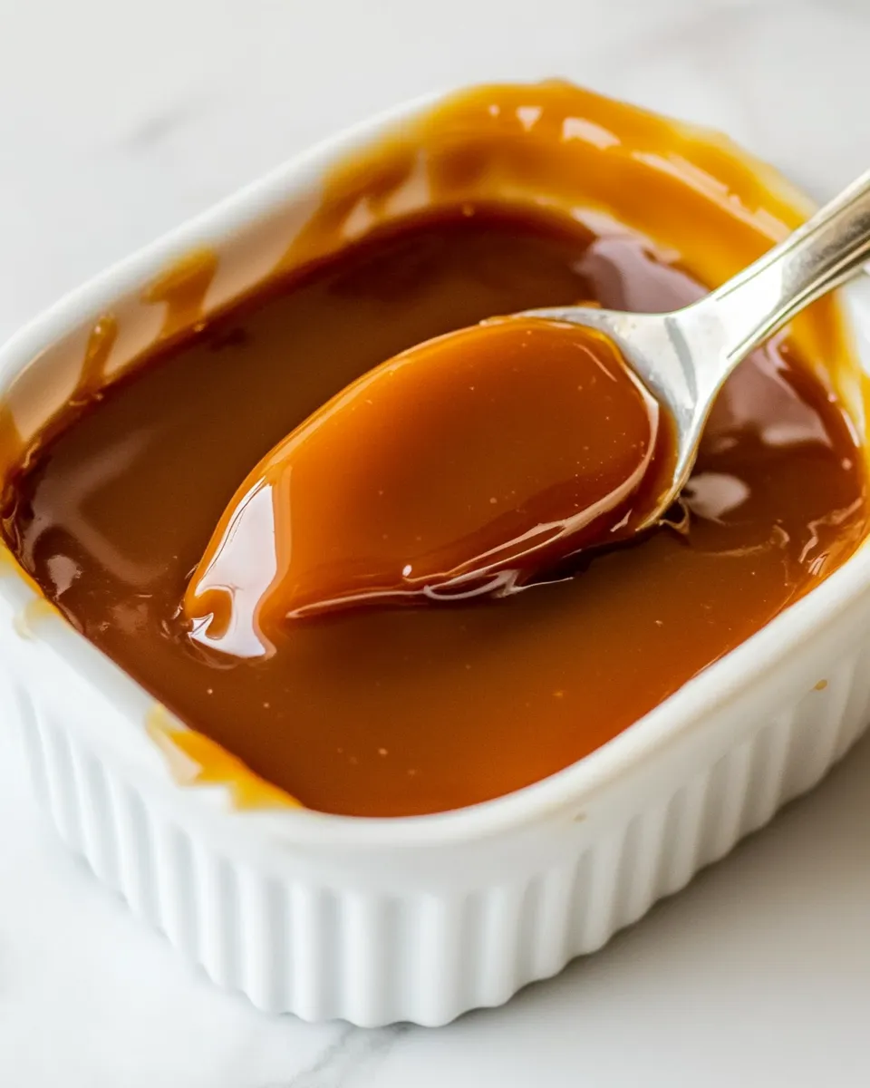 Easy Homemade Caramel recipe image