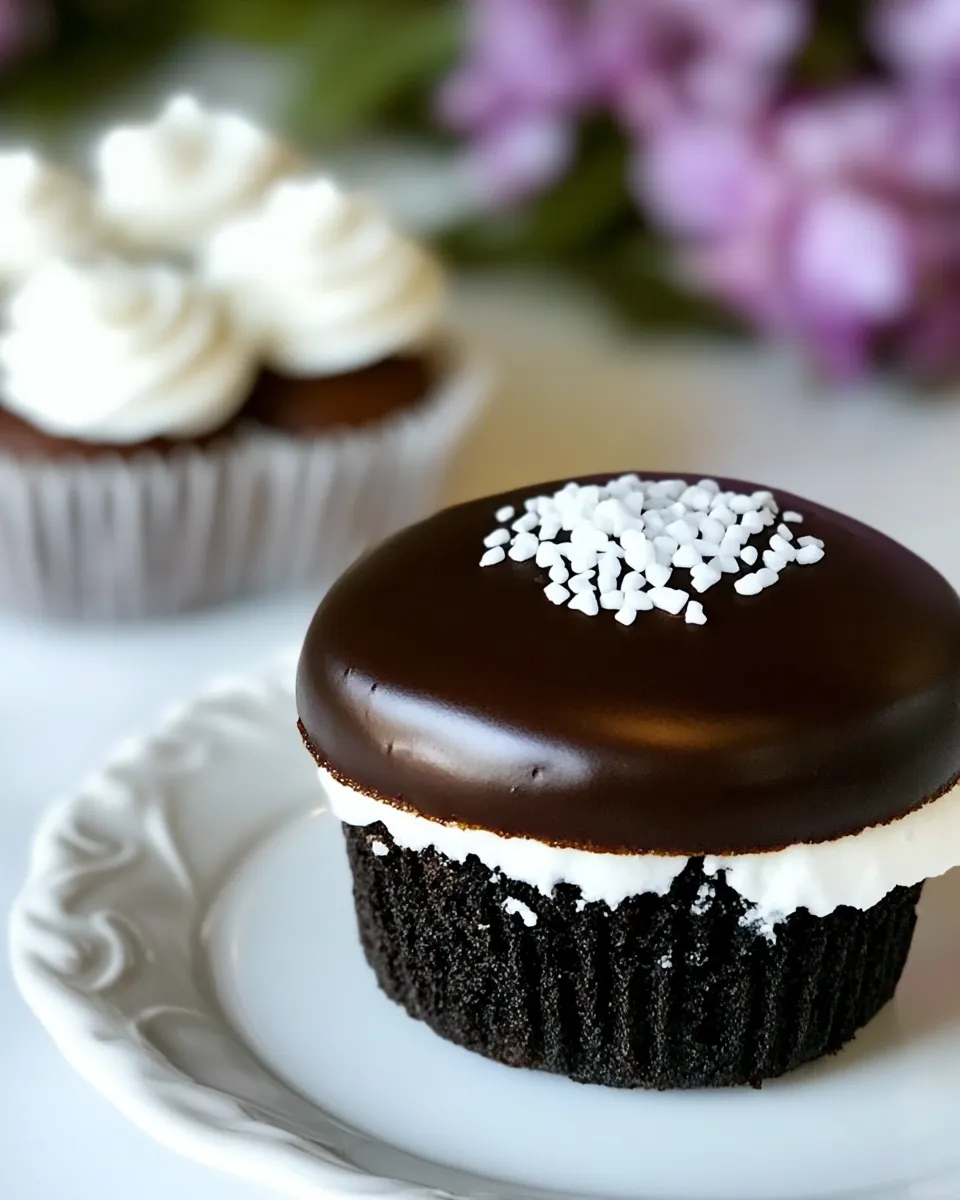Perfect Homemade Hostess Cupcakes dish photo