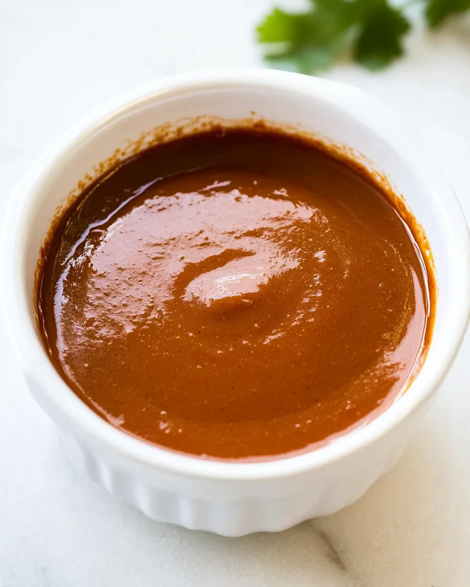 Delicious Homemade Red Enchilada Sauce dish photo