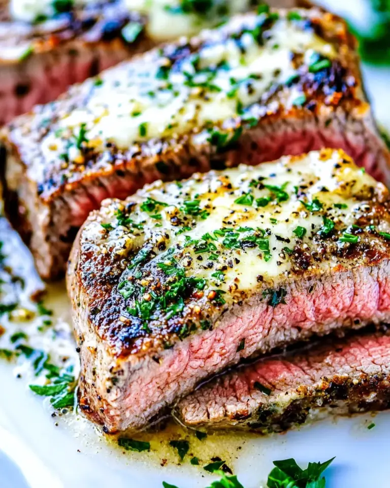 Classic Homemade Steak Seasoning & Garlic Herb Butter Steaks photo