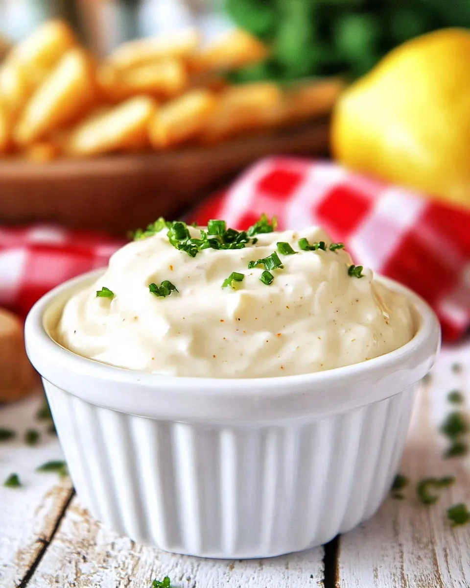 Classic Homemade Tartar Sauce Recipe photo