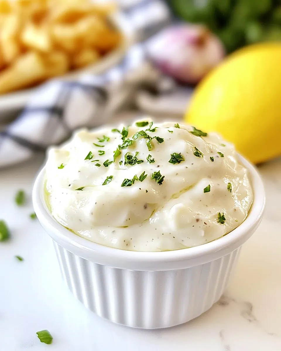 Delicious Homemade Tartar Sauce Recipe image