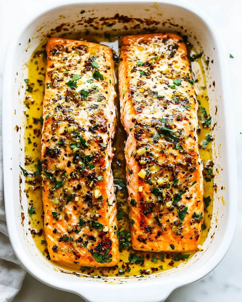 Classic Honey Garlic Dijon Broiled Salmon (15 minutes!) image