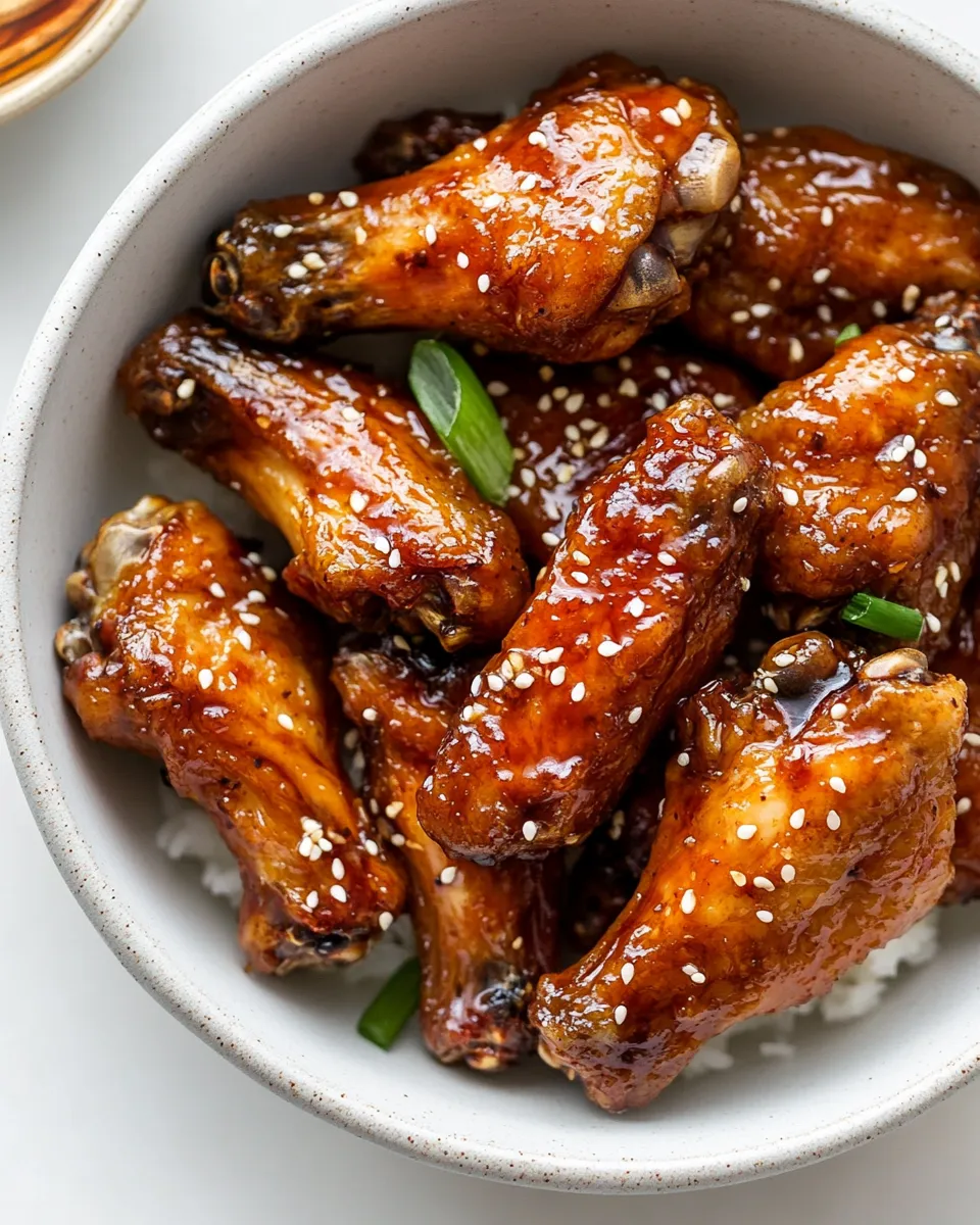 Classic Honey Garlic Soy Chicken Wings image