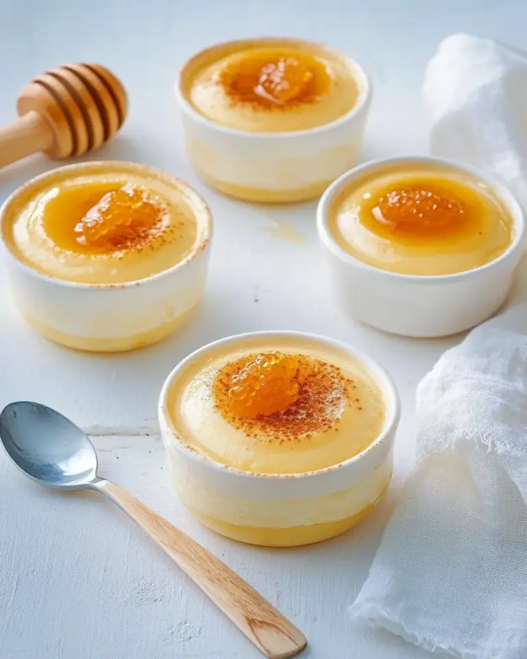 Homemade Honey Vanilla Pots de Crme photo