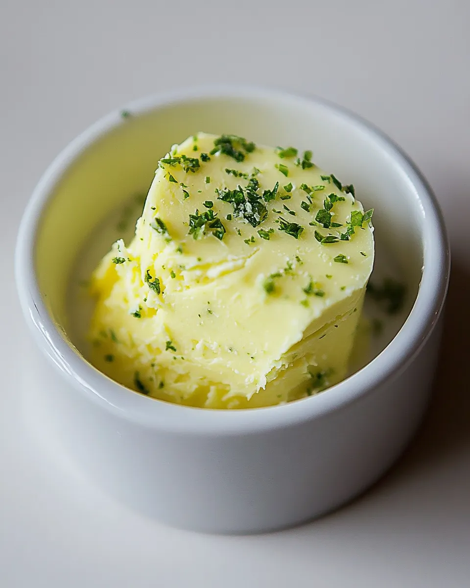 Delicious Horseradish Butter plate image