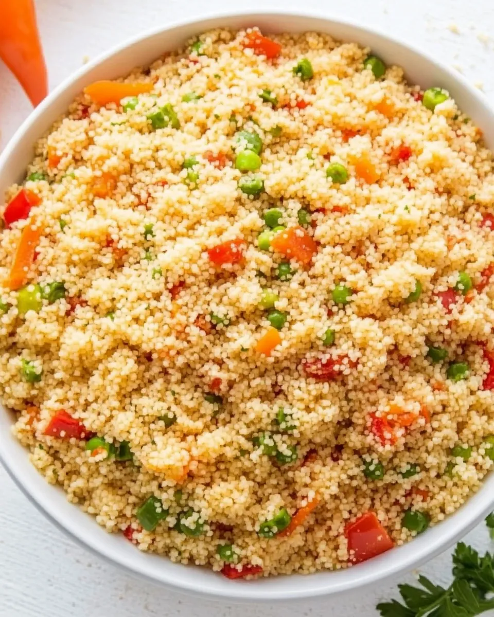 Delicious How To Cook Couscous plate image