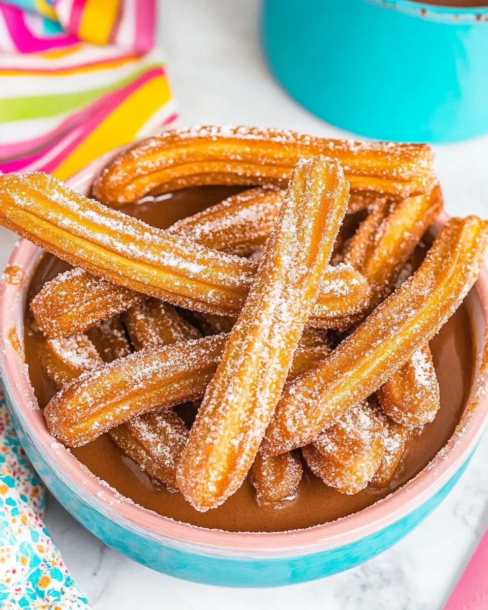 Easy How To Make Churros recipe photo