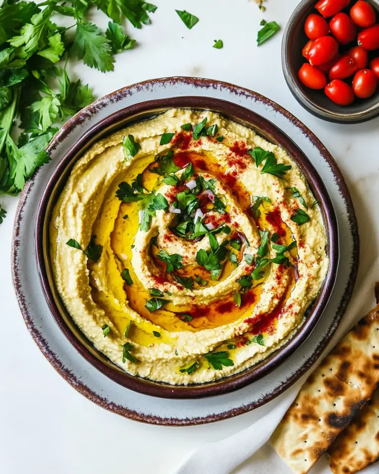 Easy Hummus without Tahini photo