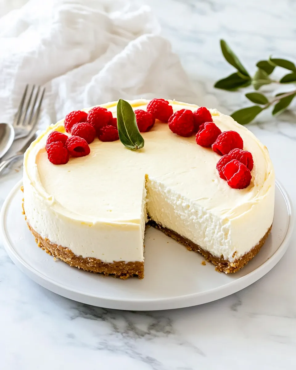 Homemade Instant Pot Cheesecake recipe photo