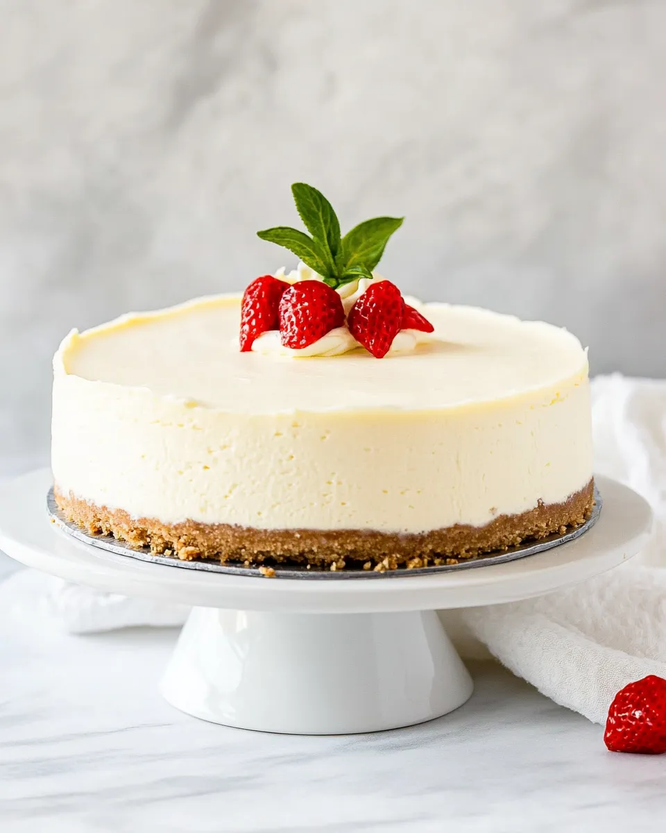 Classic Instant Pot Cheesecake dish photo