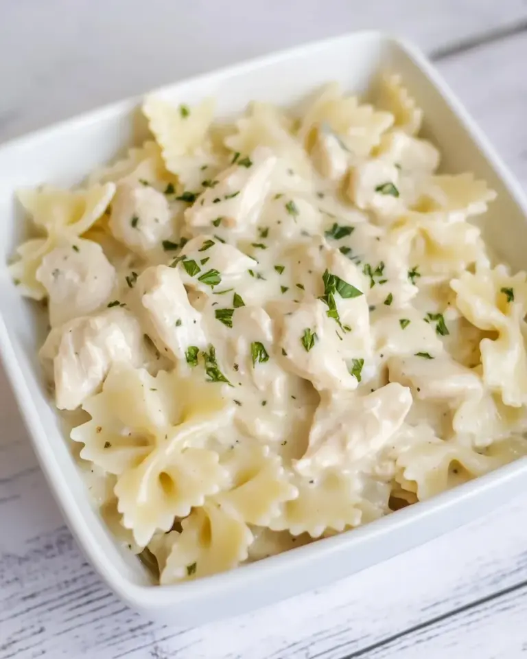 Homemade Instant Pot Chicken Alfredo Pasta recipe photo