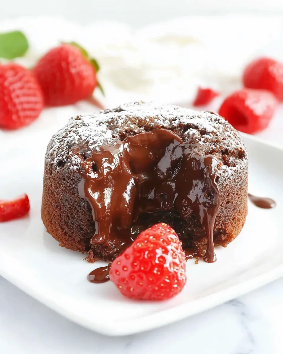 Classic Instant Pot Chocolate Lava Cake Recipe dish photo