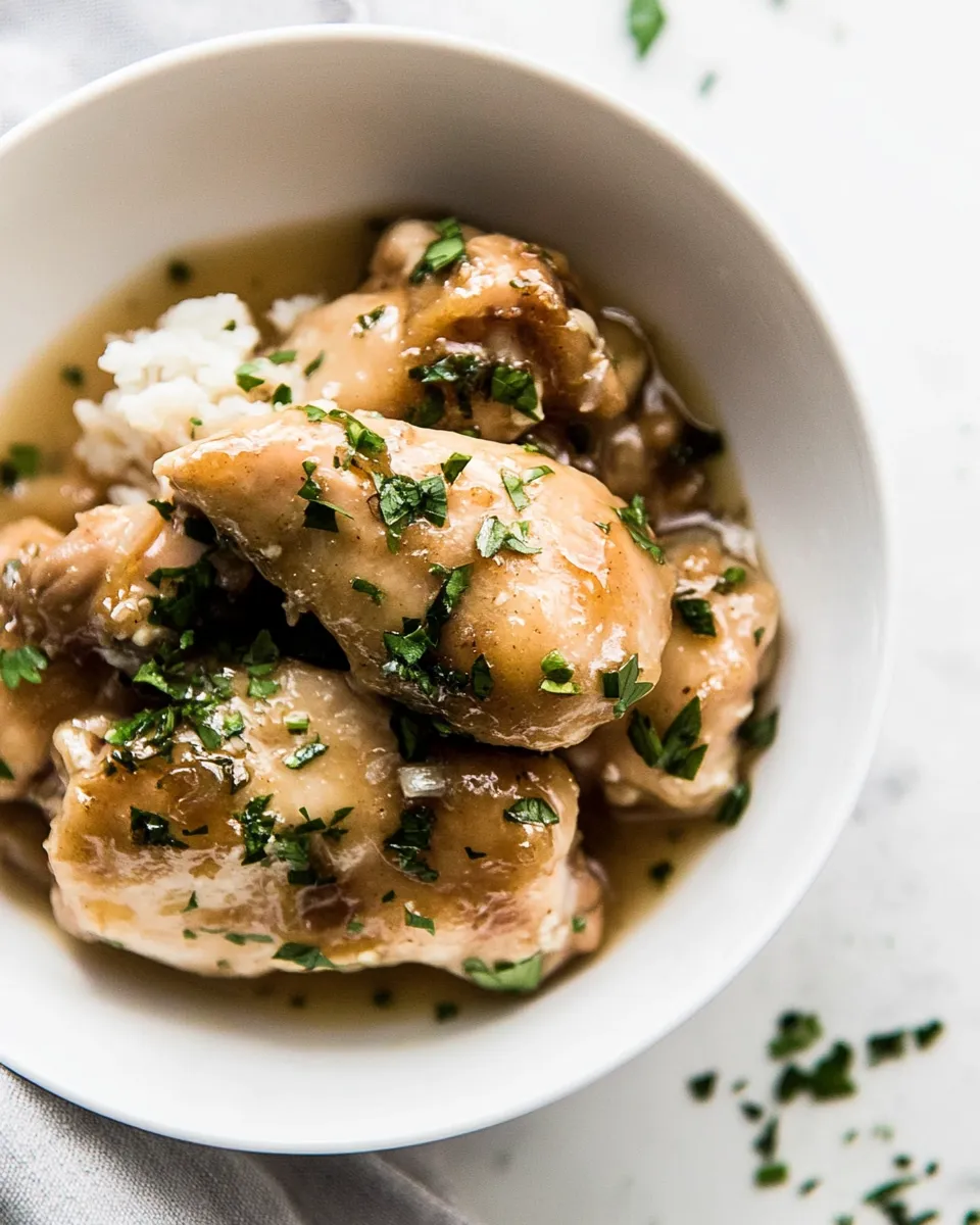 Delicious Instant Pot Honey Garlic Chicken Recipe dish photo