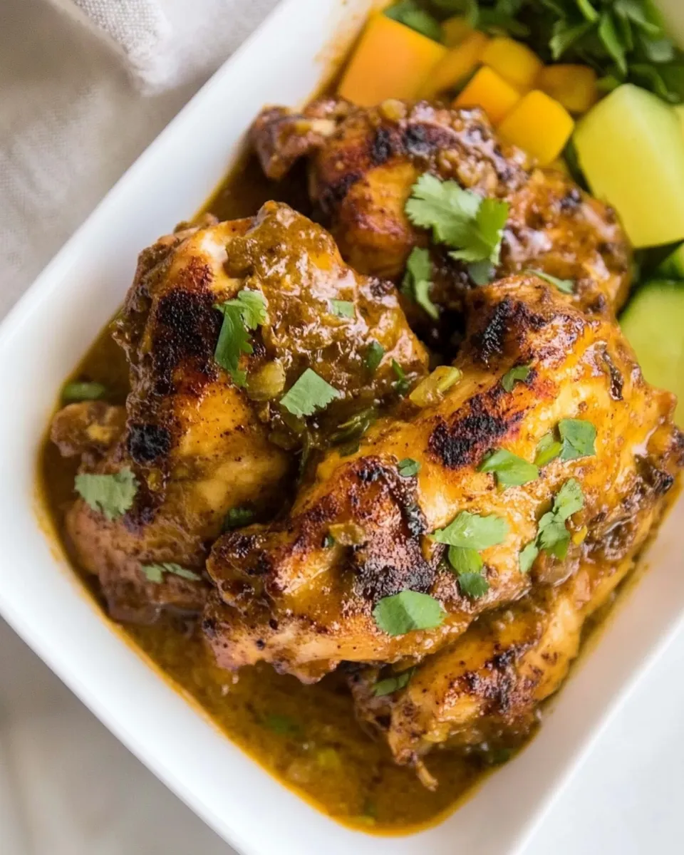 Delicious Instant Pot Jamaican Jerk Chicken dish photo
