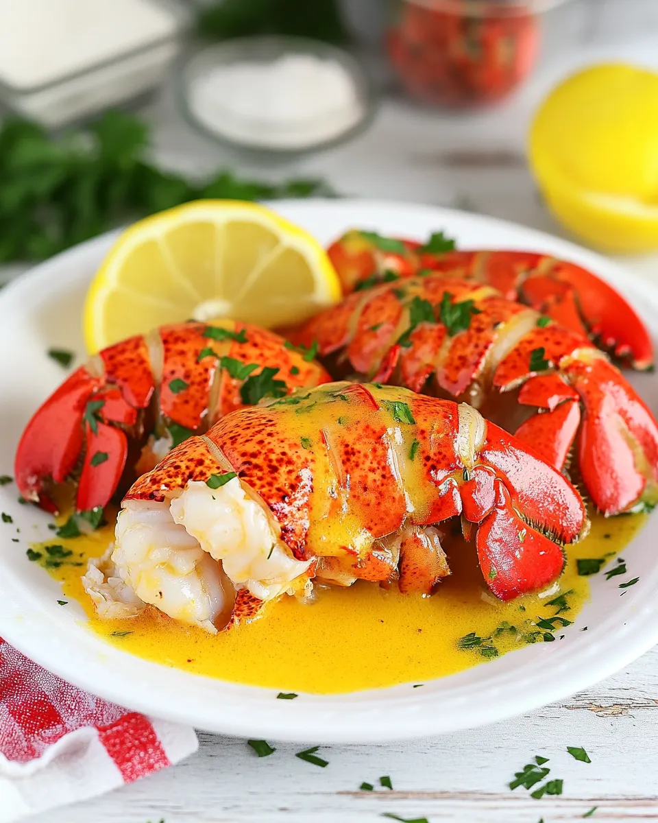 Homemade Instant Pot Lobster Tails recipe photo