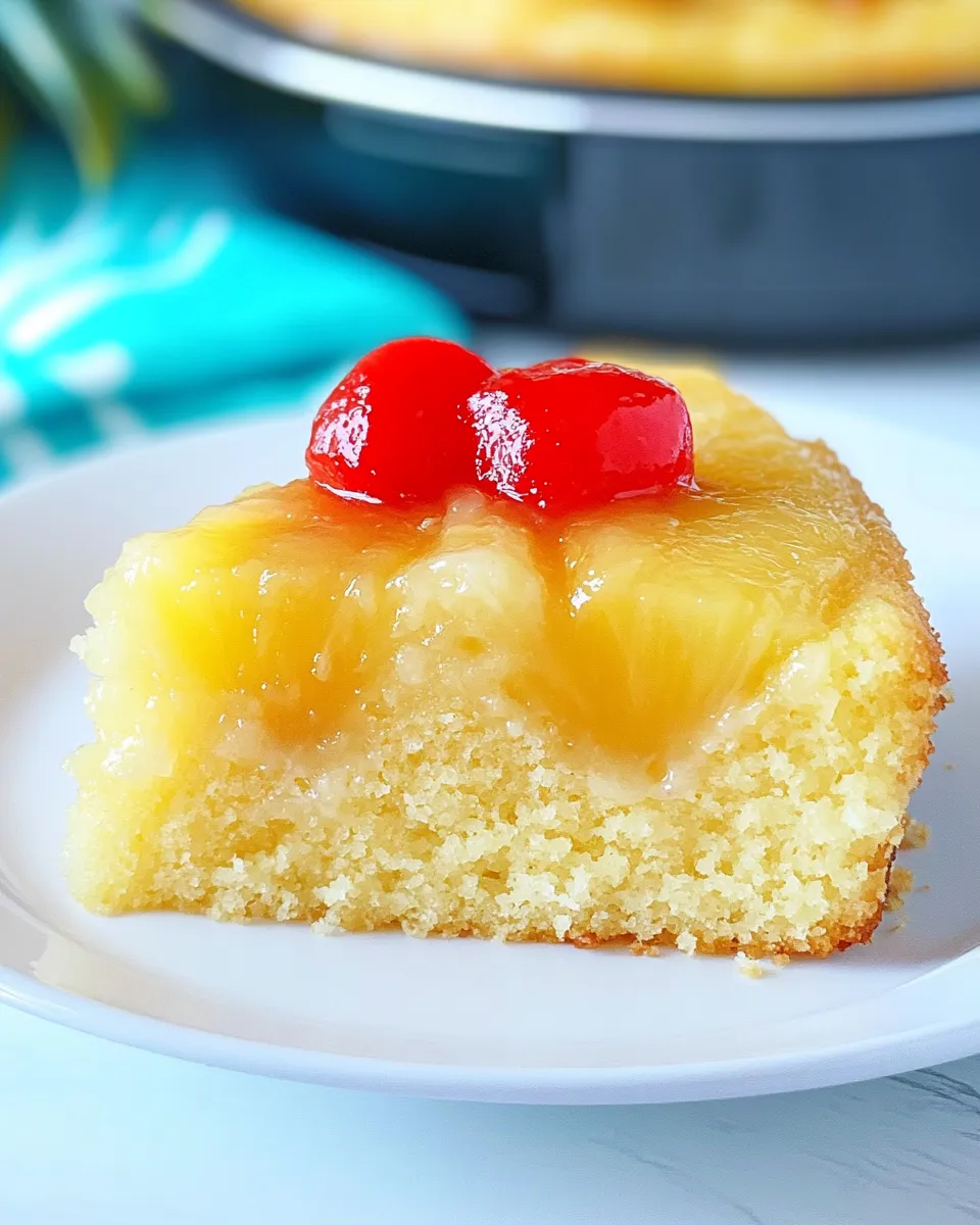 Delicious Instant Pot Pineapple Upside Down Cake dish photo