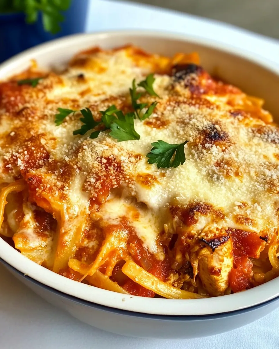 Delicious Italian Chicken Pasta Recipe dish photo