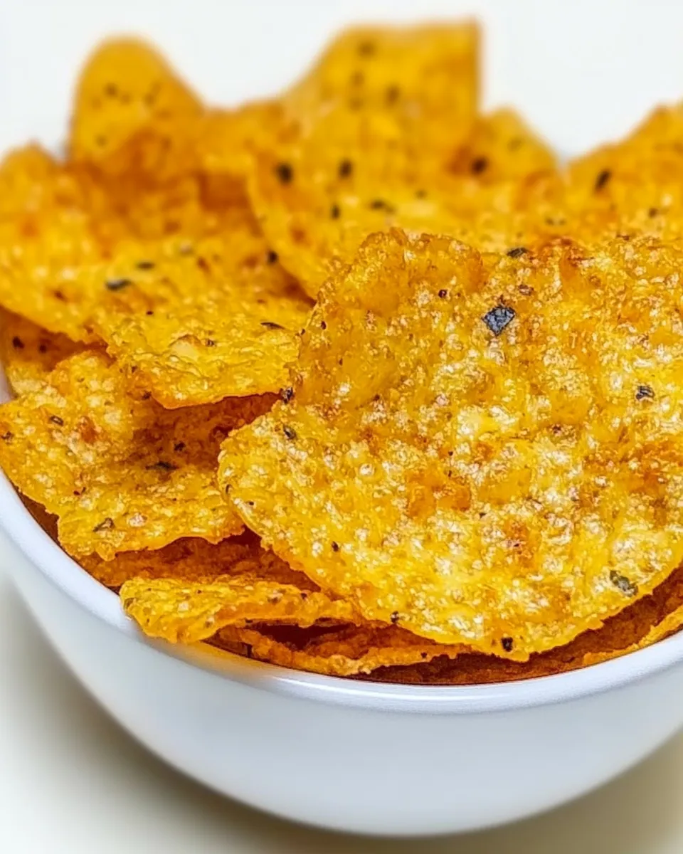 Homemade Keto Cheese Chips photo