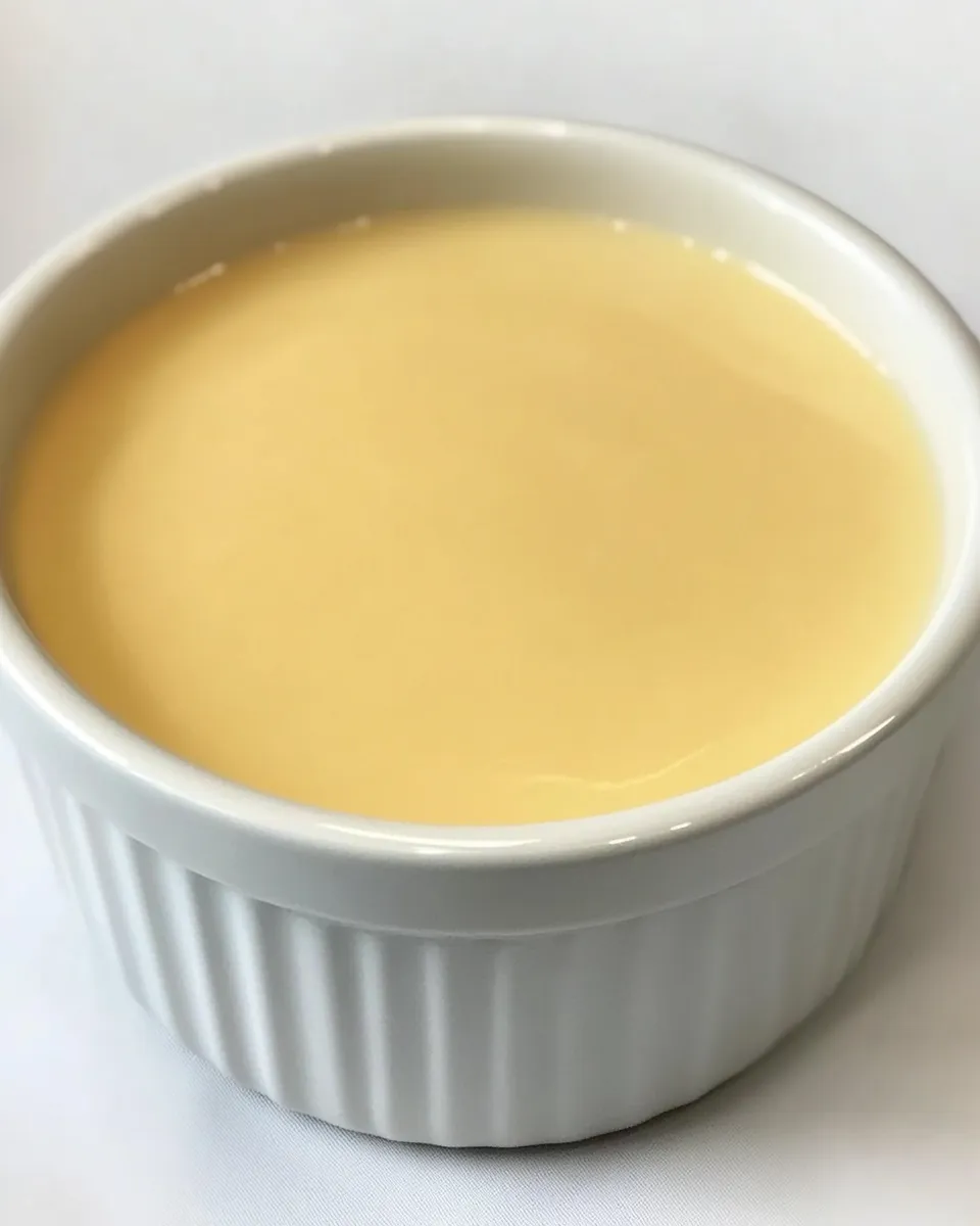 Easy Keto Custard food shot