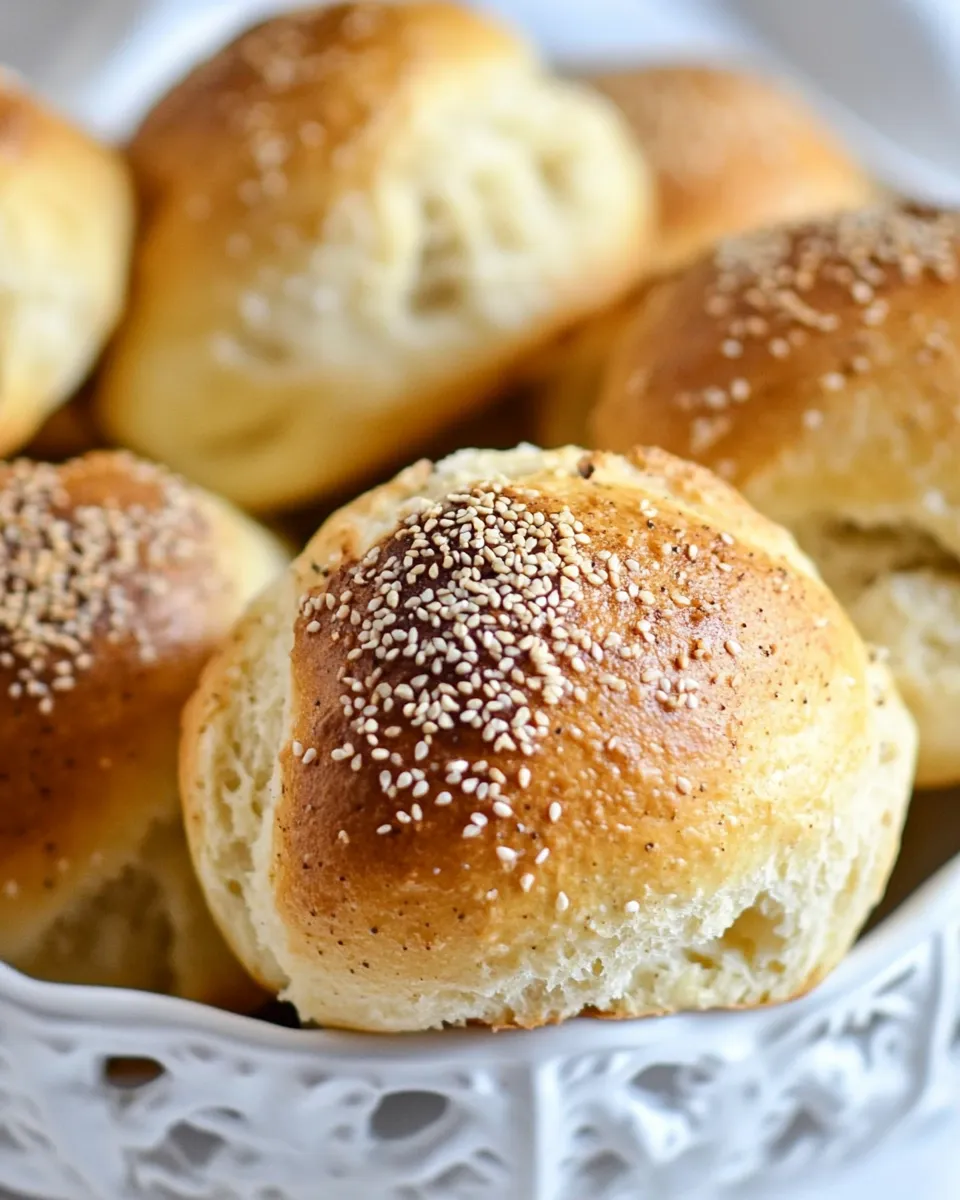 Delicious Keto Dinner Rolls plate image