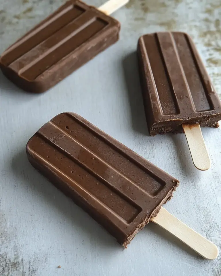 Homemade Keto Fudgesicles (Dairy-Free, Vegan) photo