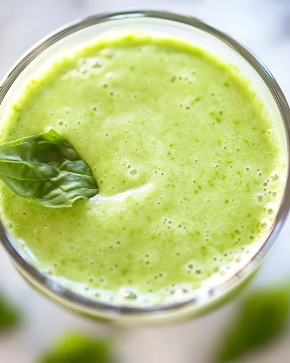 Homemade Keto Green Smoothie photo