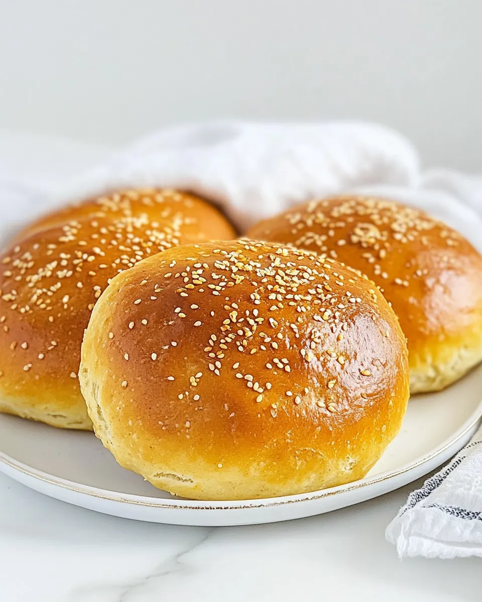 Classic Keto Hamburger Buns image
