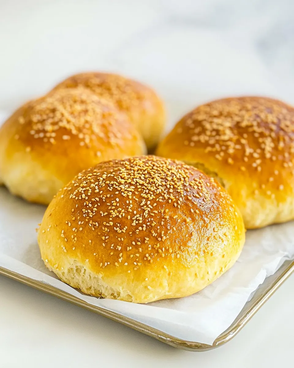 Easy Keto Hamburger Buns recipe photo