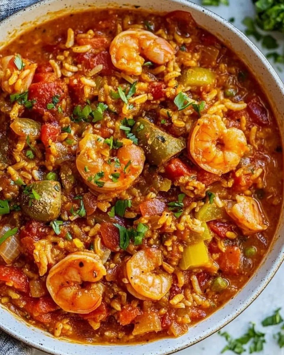 Easy Keto Jambalaya food shot