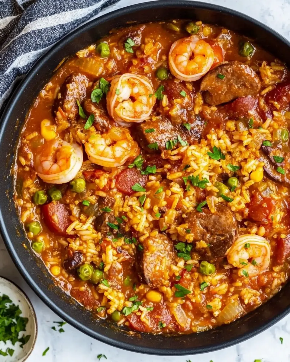 Delicious Keto Jambalaya plate image