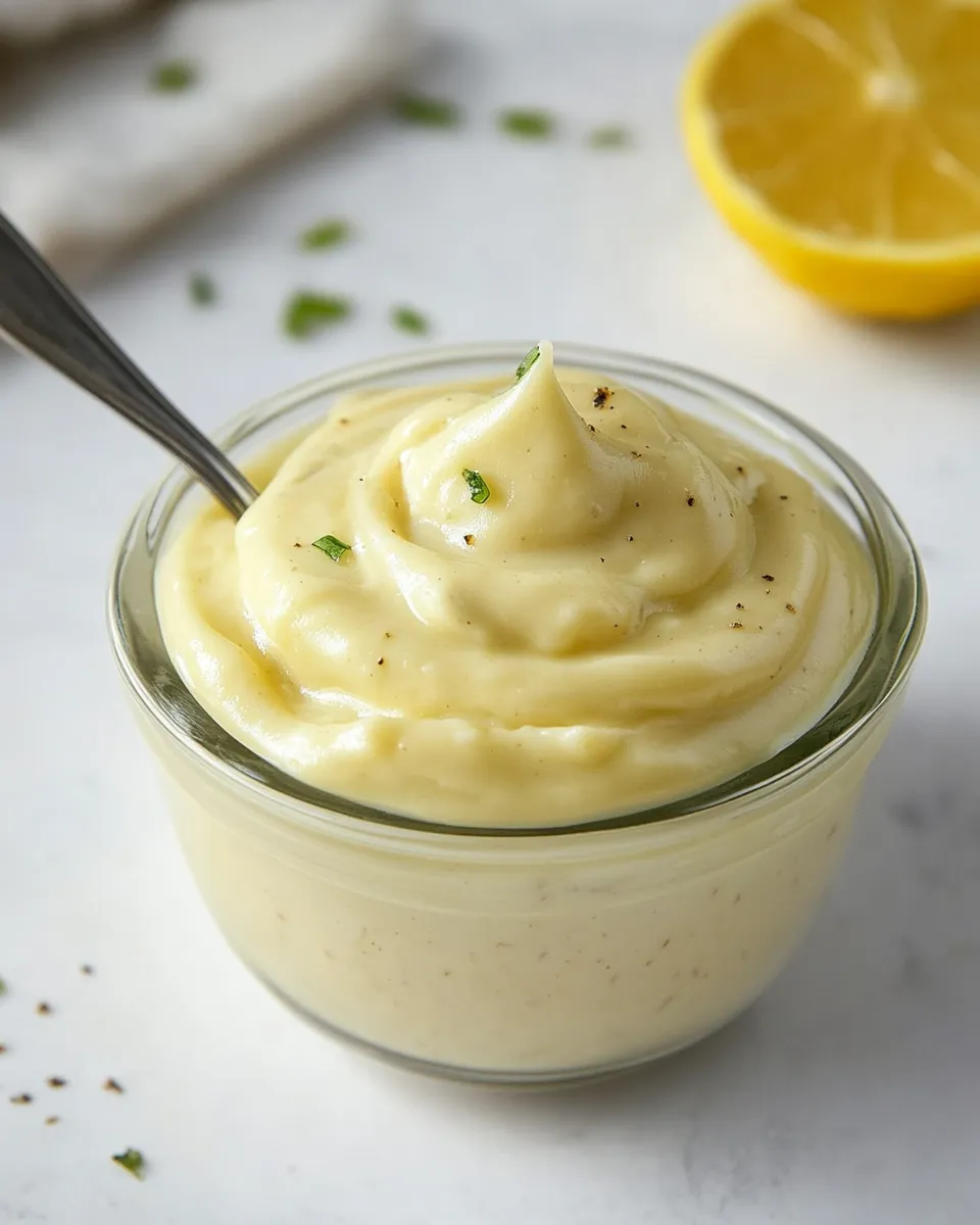 Delicious Keto Mayonnaise food shot