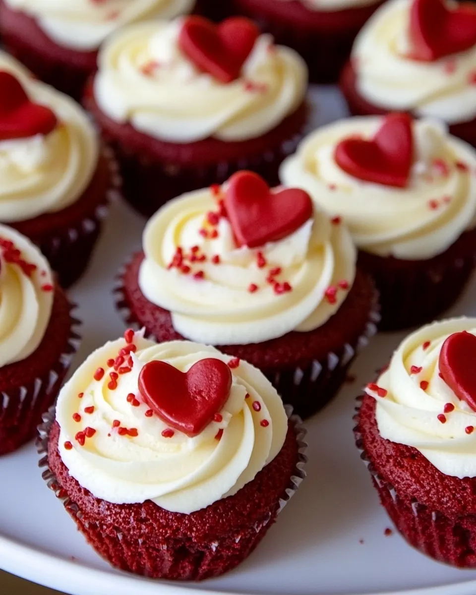 Classic Keto Red Velvet Cupcakes image