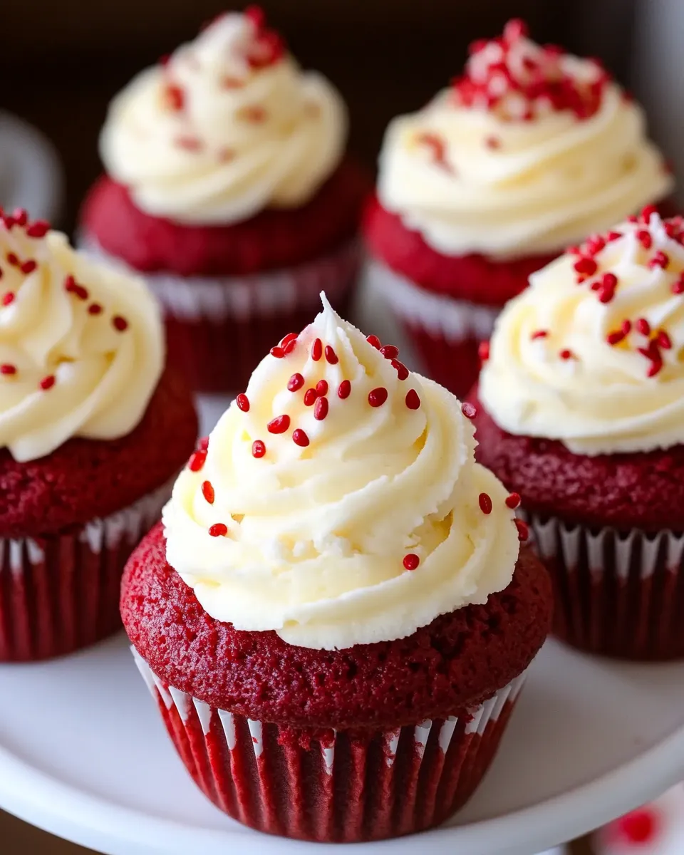 Easy Keto Red Velvet Cupcakes recipe photo