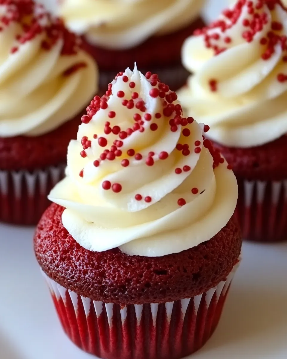 Delicious Keto Red Velvet Cupcakes dish photo